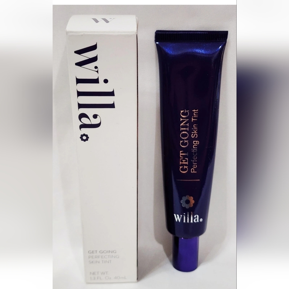 Willa Get Going Perfecting Skin Tint SHADE 03 BEIGE Sheer Makeup 1.3 oz/40mL New